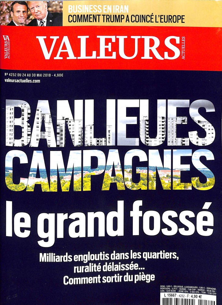 Valeurs Actuelles N 4252 Abonnement Valeurs Actuelles Abonnement