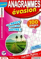 Anagrammes évasion
