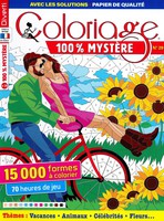 Coloriage 100% Mystère N° 29 Juin 2025