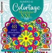 Coloriage mandalas XXL N° 42 Octobre 2025