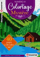 Coloriage mystère N° 41 Août 2025