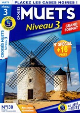 Croisés Muets Niveau 3 grand format N° 138 Août 2025