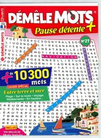 Démêle Mots Pause Détente Plus N° 27 Juillet 2025