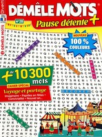 Démêle Mots Pause Détente Plus N° 28 Octobre 2025