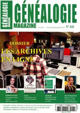 Généalogie magazine