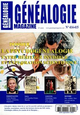Généalogie magazine N° 414 Septembre 2025