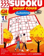 GH 333 Sudoku pour tous