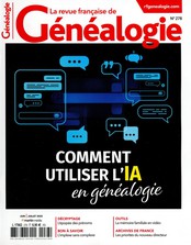 La Revue Française de Généalogie N° 278 Mai 2025