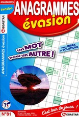 Anagrammes évasion N° 102 Janvier 2025