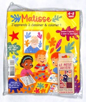 Matisse j'apprends à dessiner & colorier !  N° 1 Juillet 2025