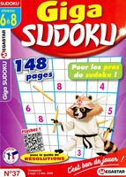 MG Giga Sudoku niv 6-8