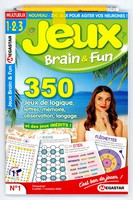 MG Jeux Brain & Fun Niv 1-2-3 N° 1 Juillet 2025