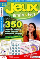 MG Jeux Brain & Fun Niv 1-2-3 N° 2 Octobre 2025