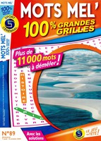 Mots Mel 100% Grandes  Grilles N° 89 Août 2025