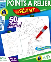 Points à relier géant N° 58 Juin 2025