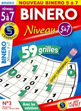 SC Binero Niv 5 à 7 N° 3 Septembre 2025