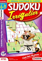 Sudoku Irrégulier N° 83 Juillet 2025