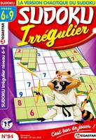 Sudoku Irrégulier N° 84 Septembre 2025