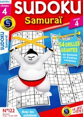 Sudoku Samuraï niveau 4