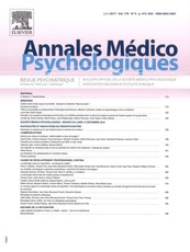 Annales médico-psychologiques