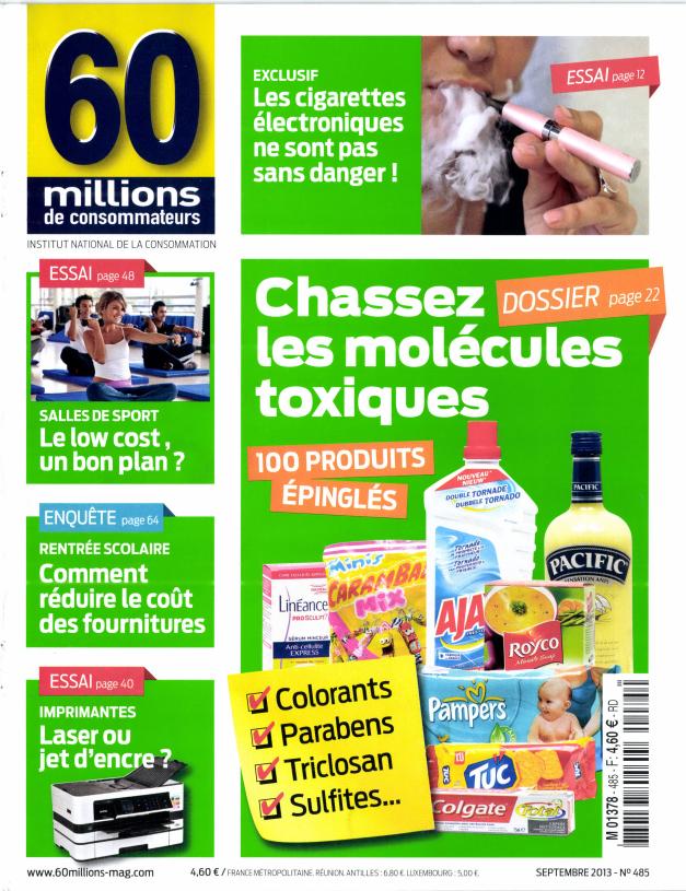 60 Millions de consommateurs n° 485 Abonnement 60 Millions de consommateurs Abonnement