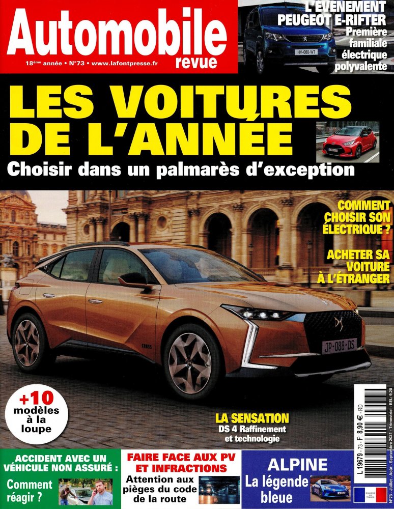 Automobile Revue n° 73 Abonnement Automobile Revue Abonnement
