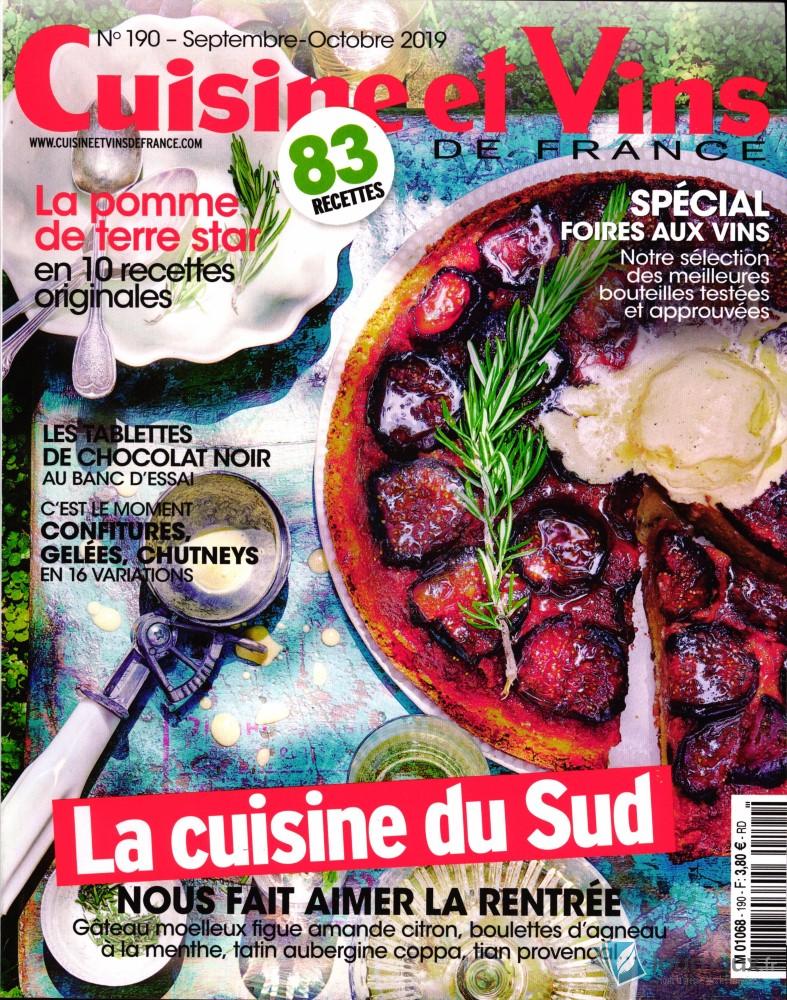 Abonnement Cuisine et Vins de France | Abonnement magazine par Toutabo.com