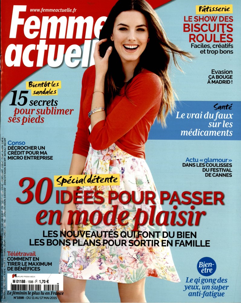 Femme actuelle n° 1598 – Abonnement Femme actuelle  Abonnement