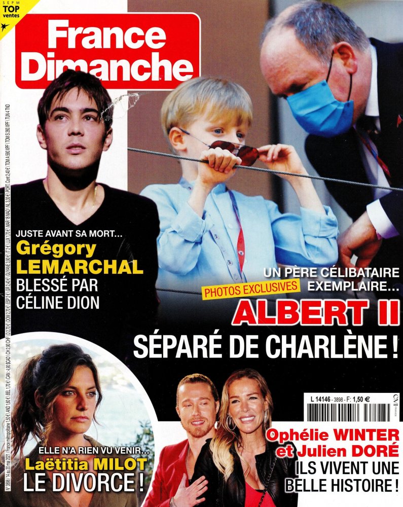 N° 3516 de France Dimanche - Public