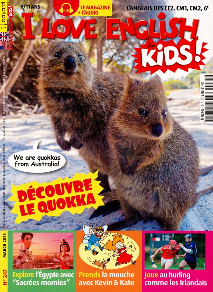 Abonnement I Love English Junior Abonnement I love English for kids - Intermagazines