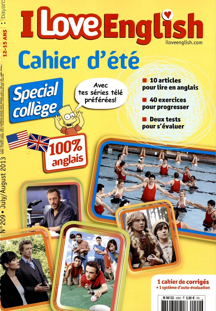 Abonnement I Love English Junior I love English ! n° 209 – Abonnement I love English ! | Abonnement