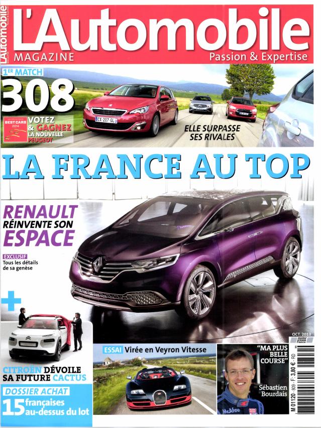 L'Automobile magazine n° 809 Abonnement L'Automobile magazine