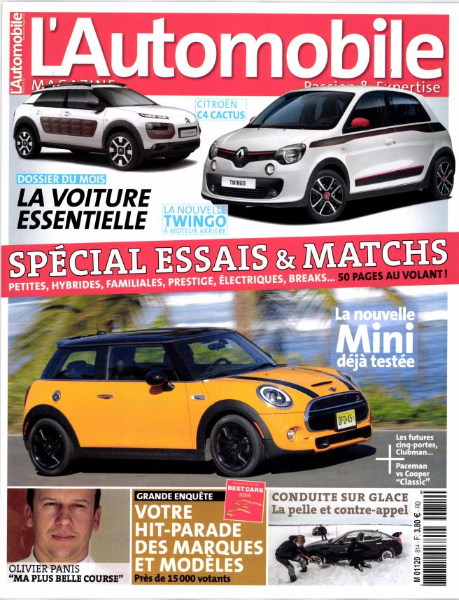 L'Automobile magazine n° 814 Abonnement L'Automobile magazine