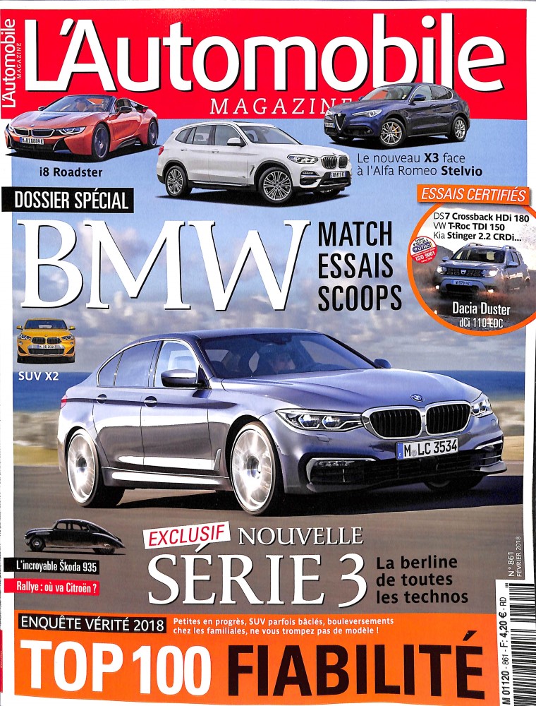 Abonnement L'Automobile magazine Presse de France