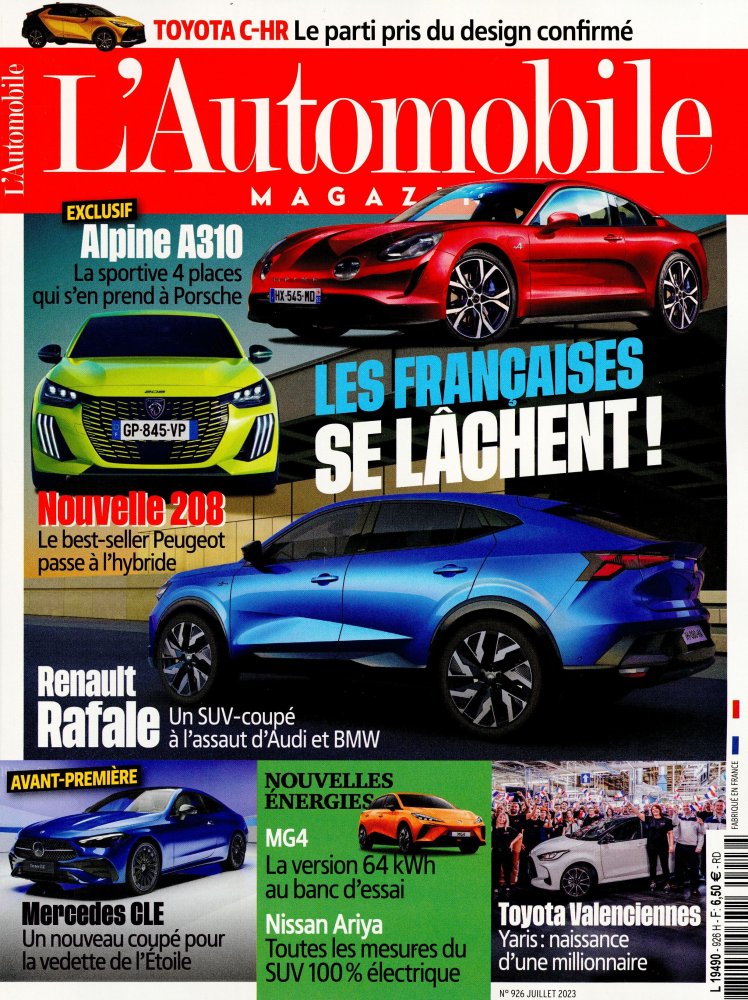 Abonnement L'Automobile magazine Intermagazines