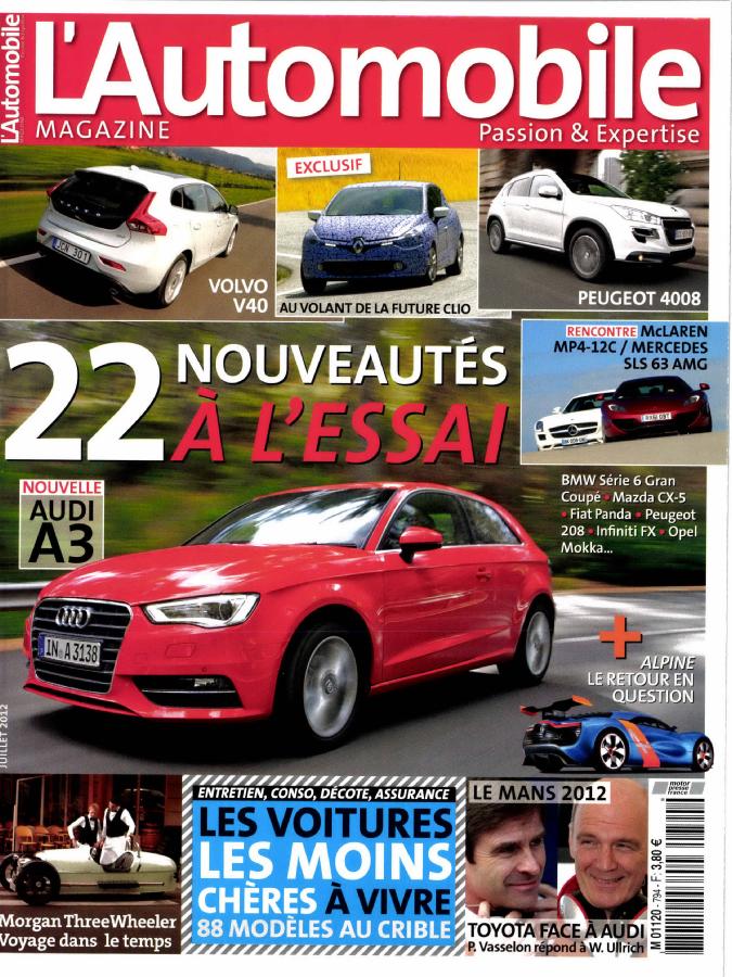 L'Automobile magazine n° 794 Abonnement L'Automobile magazine Abonnement magazine par
