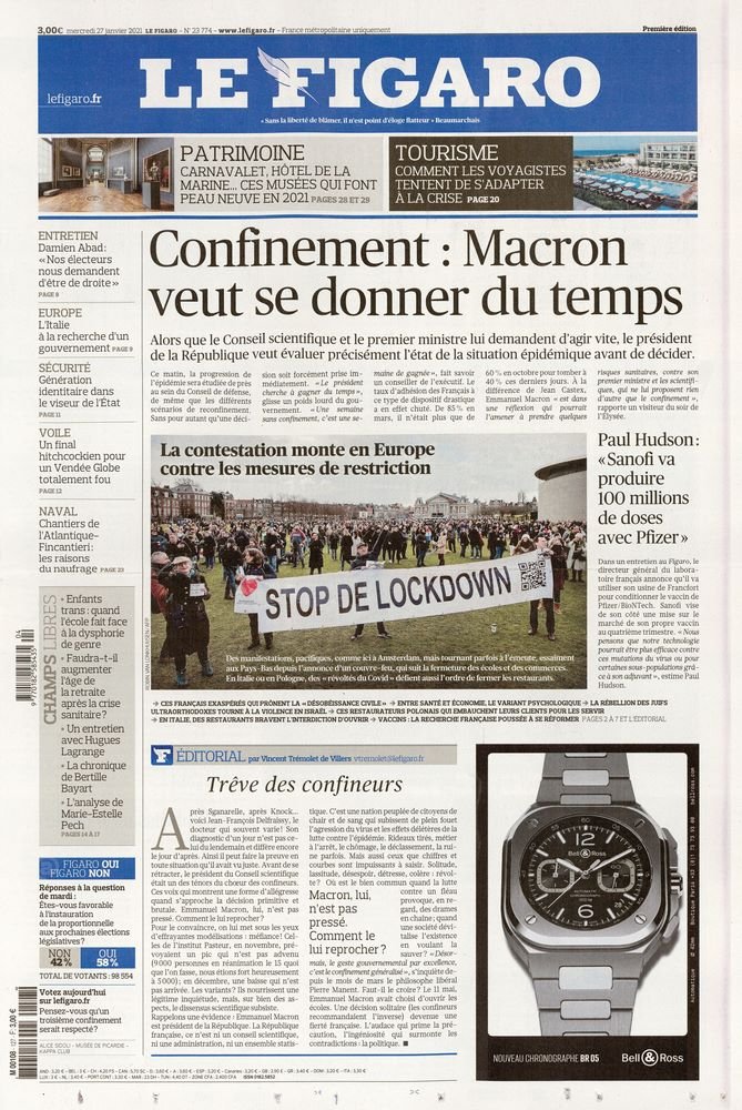Abonnement Le Figaro | Abonnement magazine par Toutabo.com