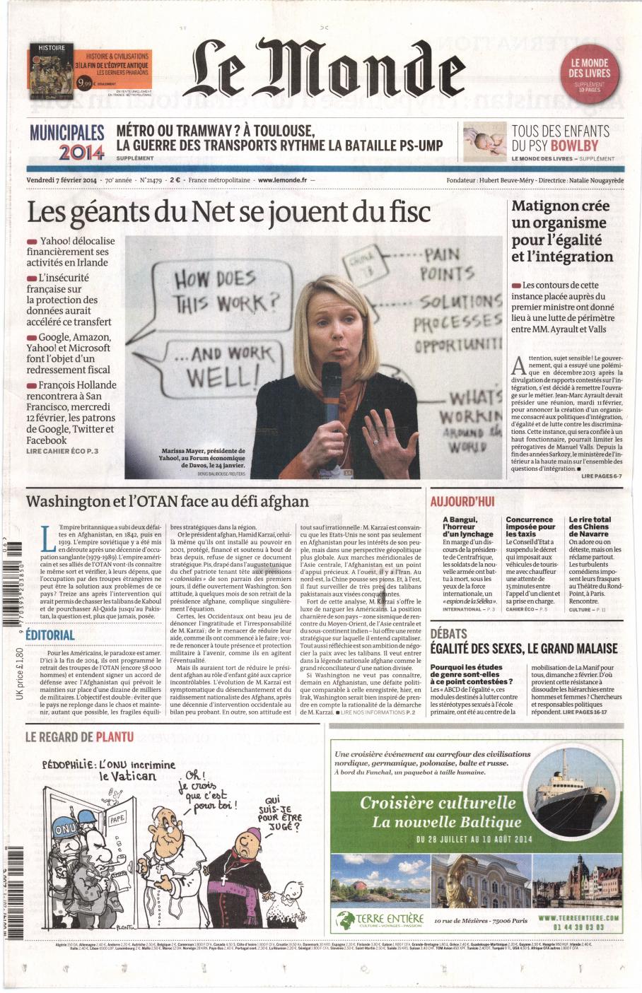 Le Monde N 207 Abonnement Le Monde Abonnement Magazine Par Toutabo