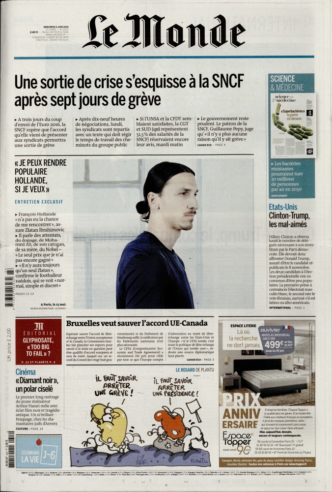 Le Journal Le Monde En 2016 Un Mail Interne