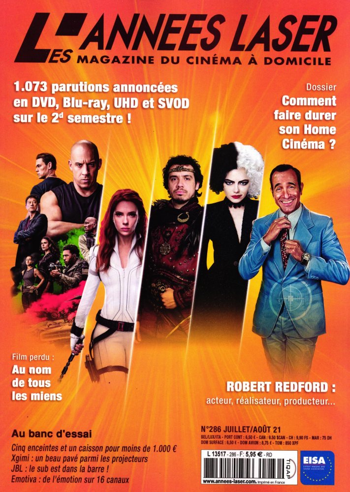 Abonnement Les Années Laser - Intermagazines