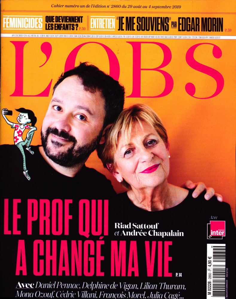 Abonnement L'Obs - Presse de France