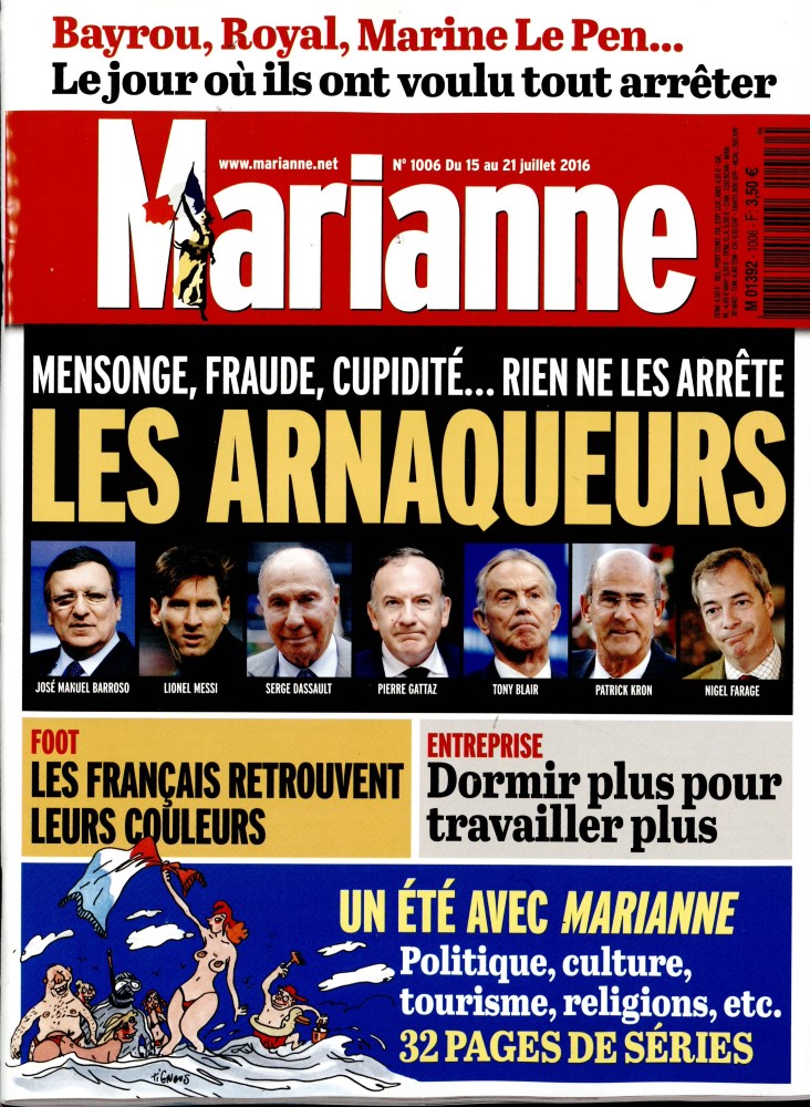 Marianne n° 1006 – Abonnement Marianne | Abonnement magazine par ...