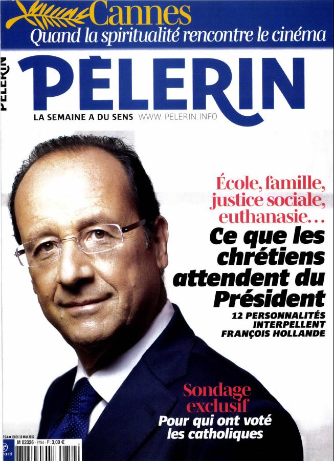 Pèlerin n° 6754 Abonnement Pèlerin Abonnement magazine par