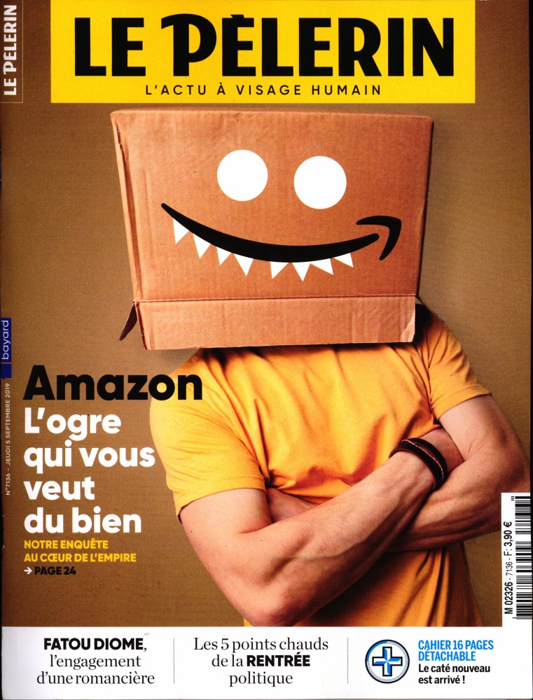 Pèlerin n° 7136 Abonnement Pèlerin Abonnement magazine par