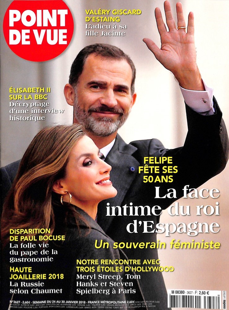 Point de Vue n° 3627 Abonnement Point de Vue Abonnement magazine par