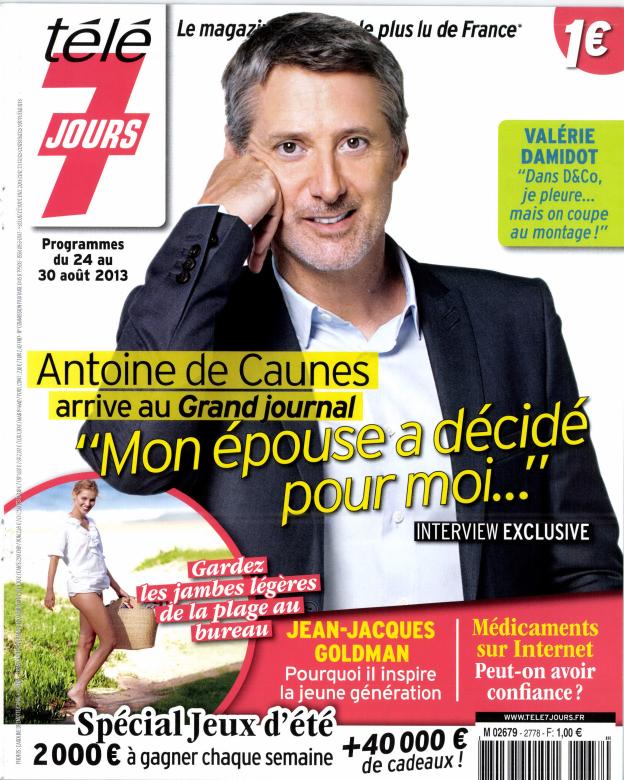 Télé 7 Jours n° 2778 Abonnement Télé 7 Jours Abonnement magazine