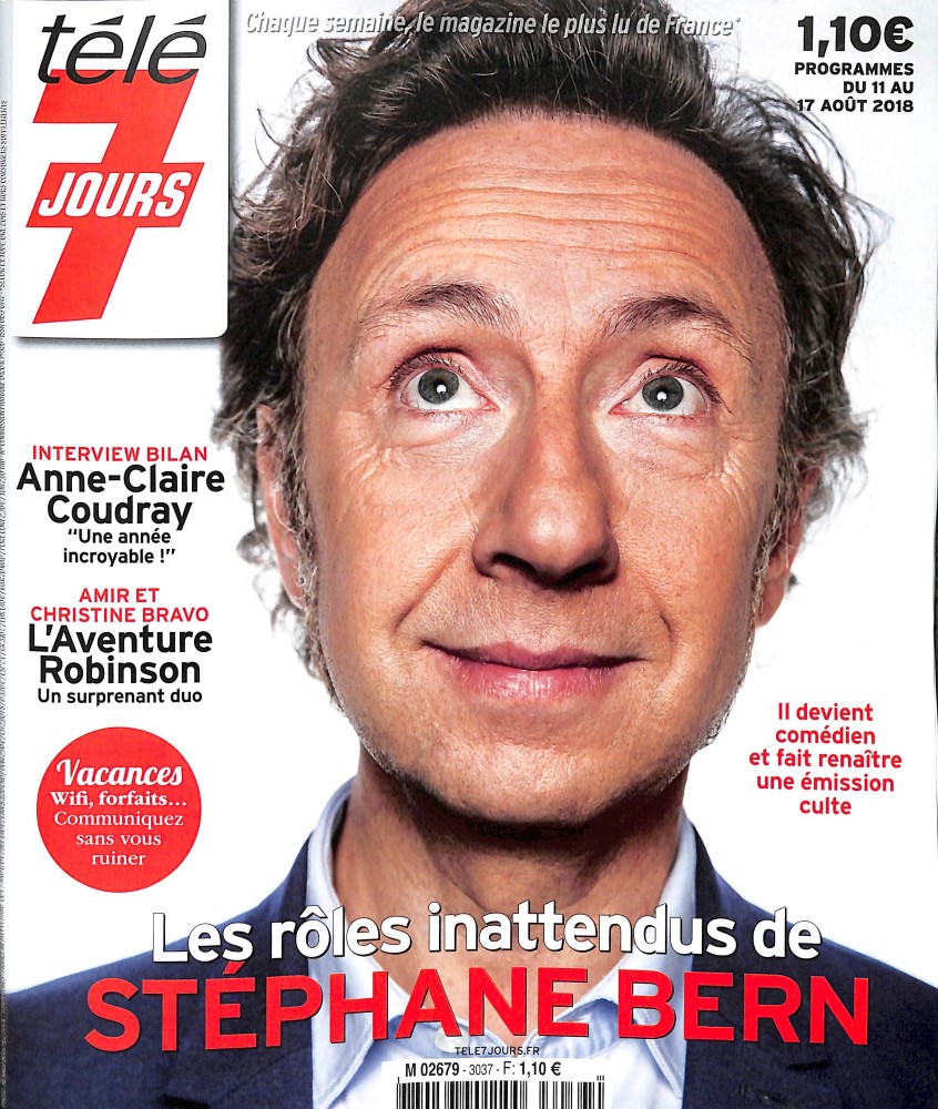 Télé 7 Jours - 23 Août 2025 - Patrick Fiori, Michèle Bernier Et Plein De Stars !