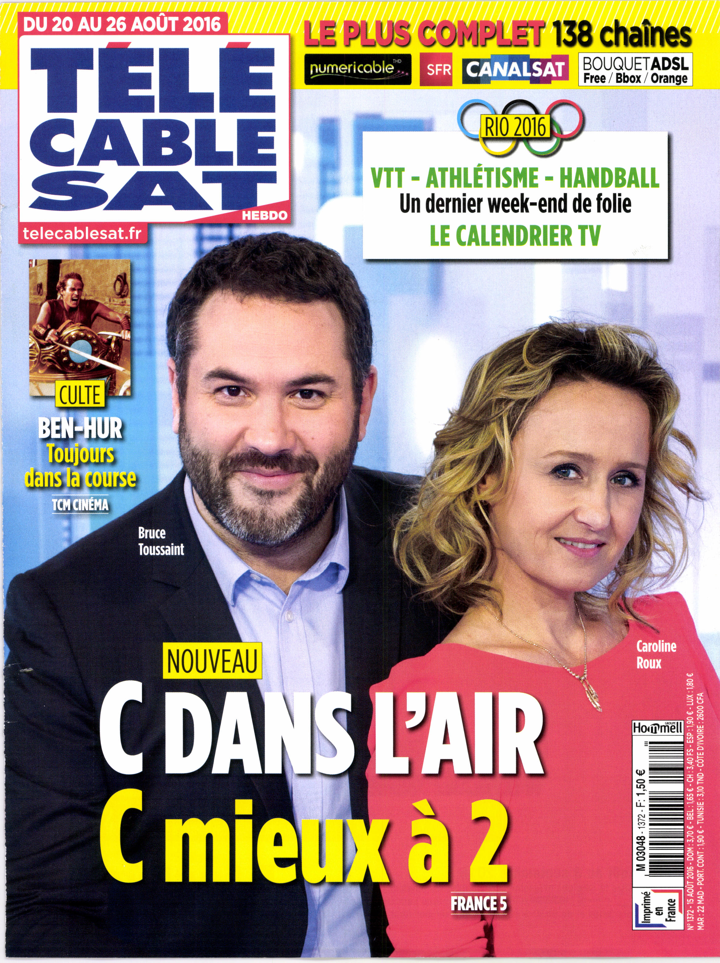 Programme Tv Ce Soir Tele Cable Sat Télé Cable Sat Hebdo n° 1372 – Abonnement Télé Cable Sat Hebdo