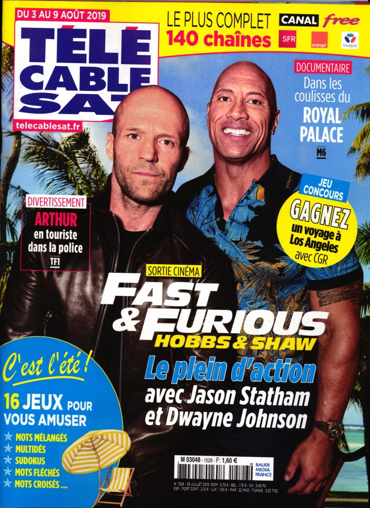 Télé Cable Sat Hebdo n° 1526 – Abonnement Télé Cable Sat Hebdo ...