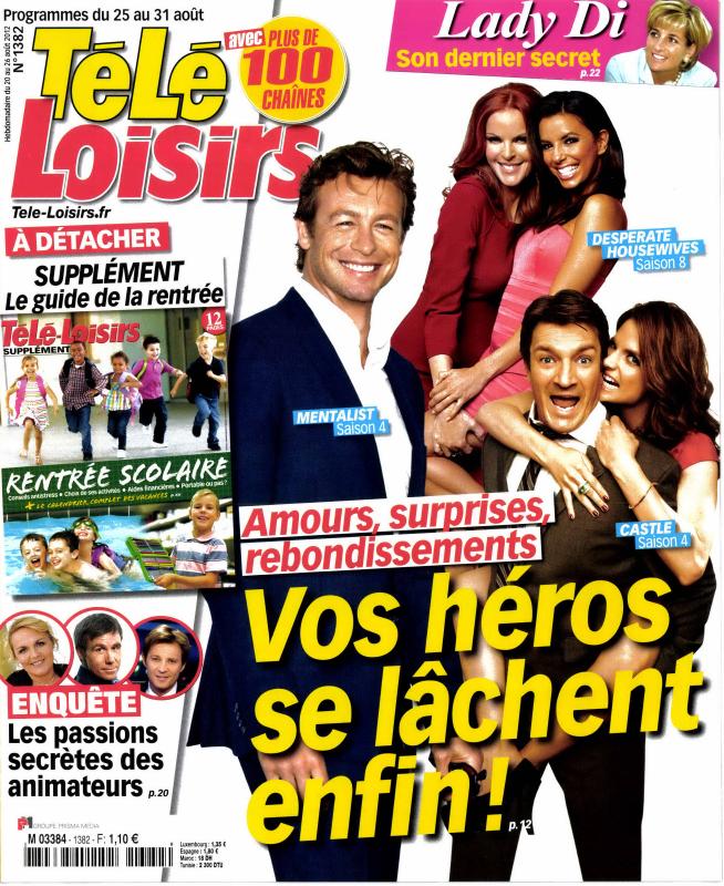 Programme Tele Loisir Ce Soir Toutes Les Chaines Télé Loisirs n° 1382 – Abonnement Télé Loisirs | Abonnement magazine
